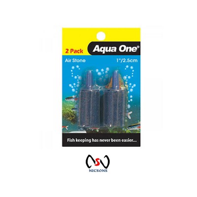 Aqua One Fish Air Stone 1 Inch / 2.5cm (2pk)
