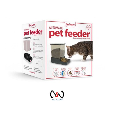 PETWARE AUTOMATIC PET FEEDER FOR CATS OR DOGS