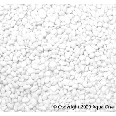 Aqua One Fish Gravel - White 5kg (7mm)