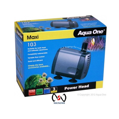 Aqua One 103 Maxi Power Head 1200 L/hr 1.2m