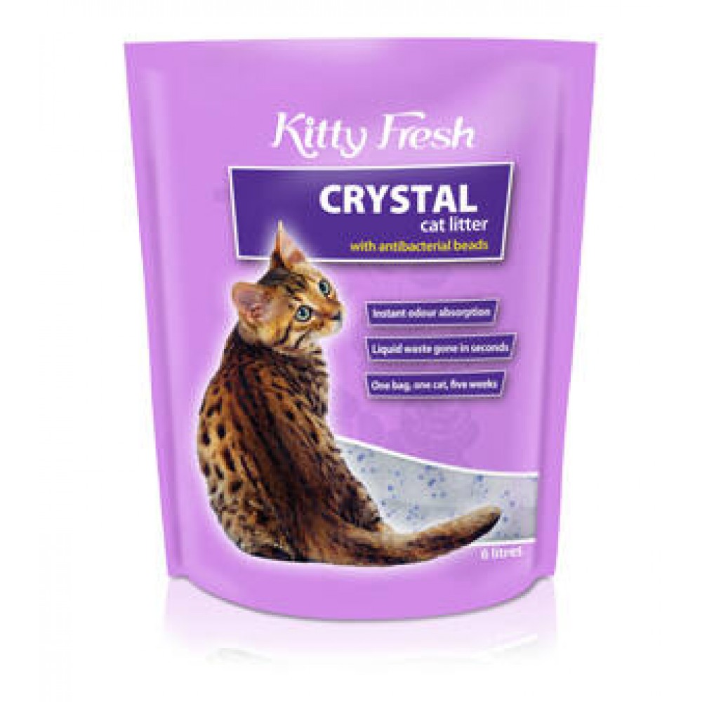 Kitty Fresh Crystal Cat Litter 6L