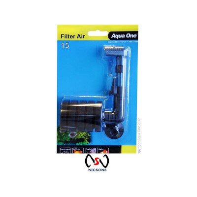 Aqua One Filter Air 15 Sponge Air Filter Up To 15L