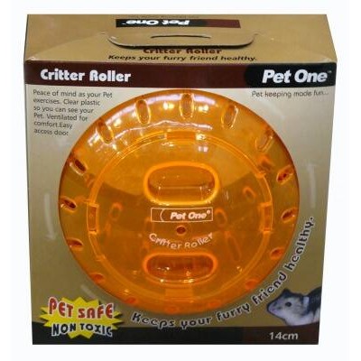 Pet One Critter Roller 14CM Mice Exercise Ball