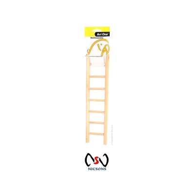 Avi One - Bird Toy Wooden Ladder 7 Rung