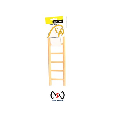 Avi One - Bird Toy Wooden Ladder 5 Rung