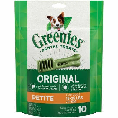Greenies Canine Dental Chews Dog Treats Petite