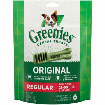 Greenies Canine Dental Chews Dog Treats Regular
