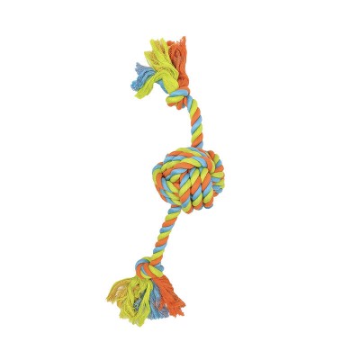 ALLPET DOG TOY ROPE TUG WITH ROPE BALL 41CM
