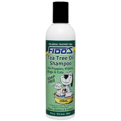 Fido’s Shampoo Tea Tree Oil For Dog Cat Puppy Kitten 250ml