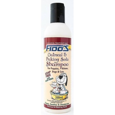 Fido’s Shampoo - Oatmeal & Baking Soda For Dog Cat Puppy Kitten 250ml