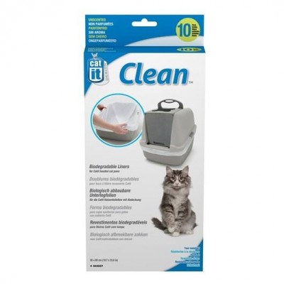 Catit Liners for Regular Cat Pan 10pc - Unscented