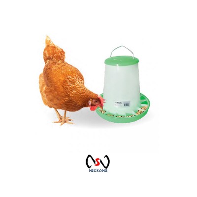 Pet One Poultry Gravity Chicken Feeder 5.5kg - 30.5cm Dia X 28.5cm H
