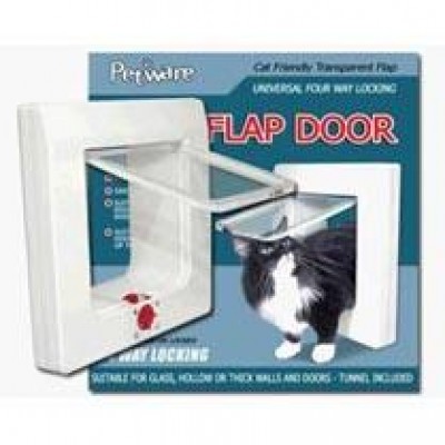 Petware Cat Door for Glass & Wooden Doors