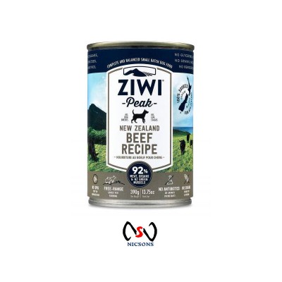 Ziwi Peak Canned Beef Dog Food 390g