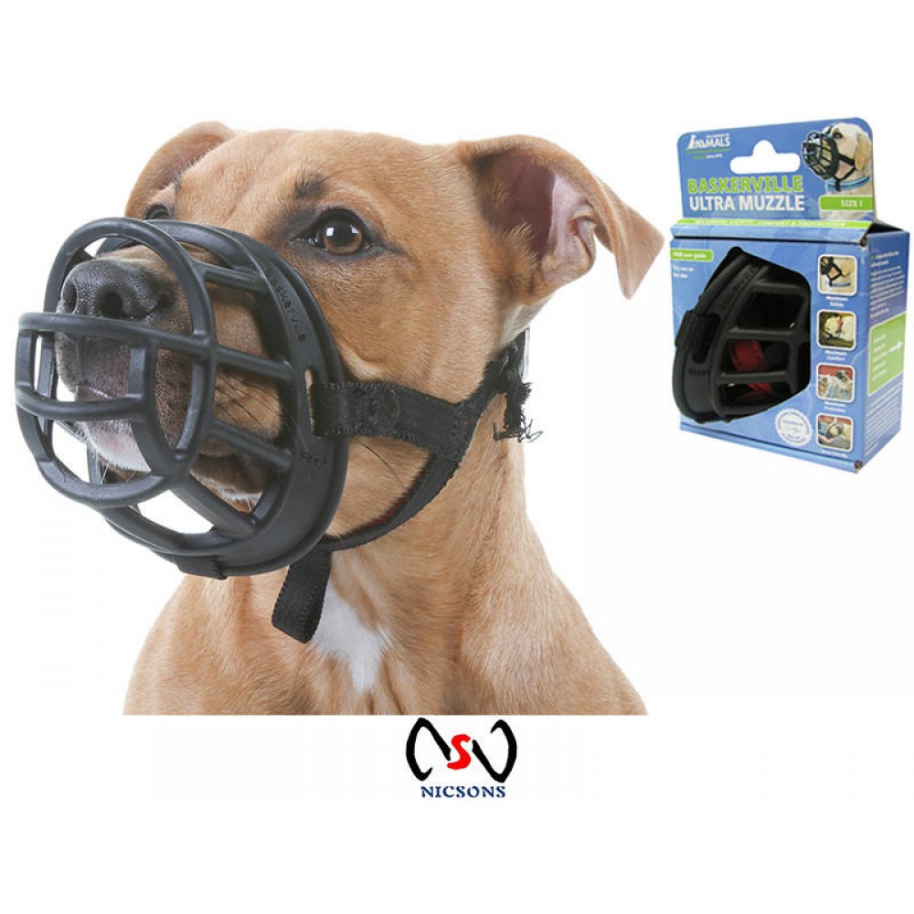 baskerville dog muzzle