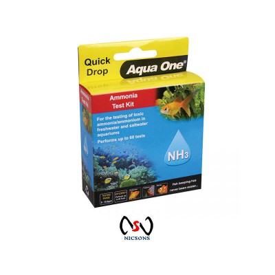 Aqua One Quick Drop Test Kit - Ammonia NH3