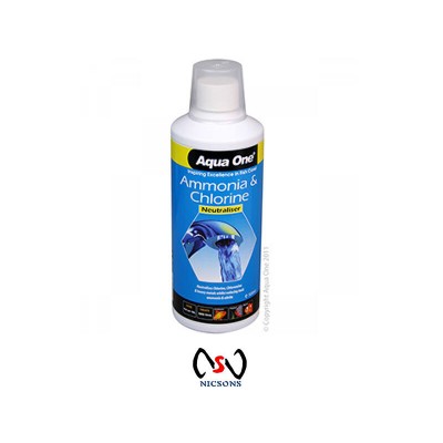 Aqua One Ammonia Remover/Chlorine Neutraliser 500ml