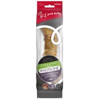 YOURS DROOLLY DOG TREAT KNOTBONE CHICKEN WRAPPED 25CM