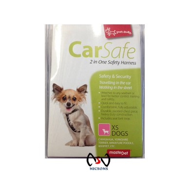 Yours Droolly  2 in 1 Dog Car Harness Xsmall
