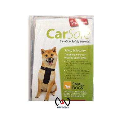 Yours Droolly  2 in 1 Dog Car Harness Small