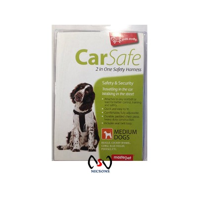 Yours Droolly  2 in 1 Dog Car Harness Medium