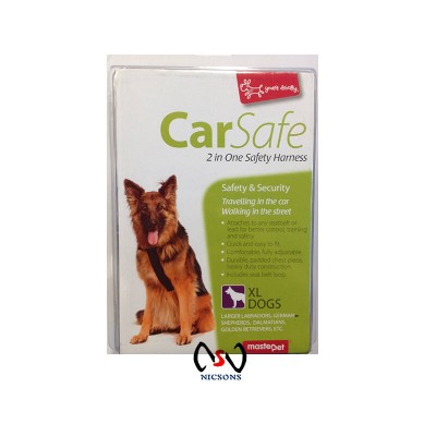 Yours Droolly  2 in 1 Dog Car Harness XLarge