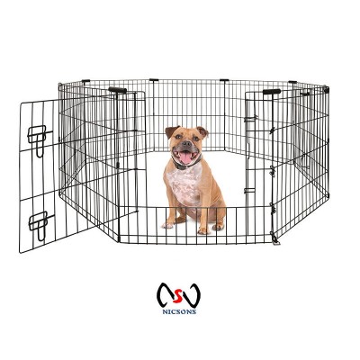 Yours Droolly Dog Exercise Pen 30in 75cm/H 8 Pens