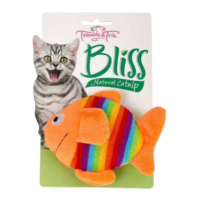Trouble & Trix Bliss Catnip Fish Cat Toy