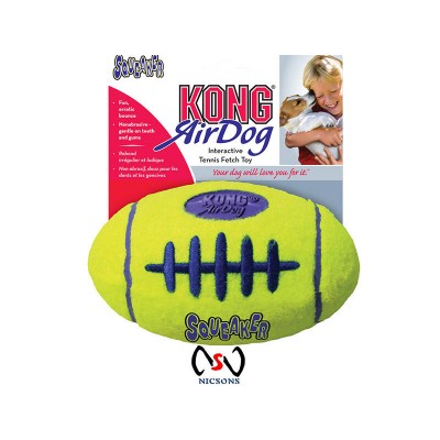 Kong Air Squeaker Football Dog Toy Large