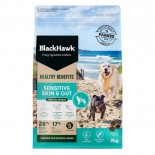 Black Hawk Healthy Benefits Sensitive Skin & Gut Dog Food 2KG