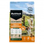 Black Hawk Healthy Benefits Weight Management Dog Food 2KG