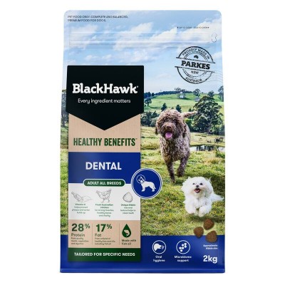 Black Hawk Healthy Benefits Dental Dog Food 2KG