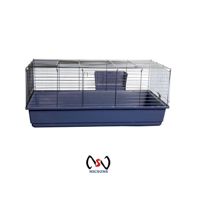 Rabbit Cage With Hay Feeder 100 x 56 x 45cm