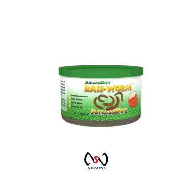 Jurassi-Diet Easi Worm Reptile Food Small 35g