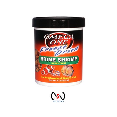 Omega One Freeze Dried Brine Shrimp 19g