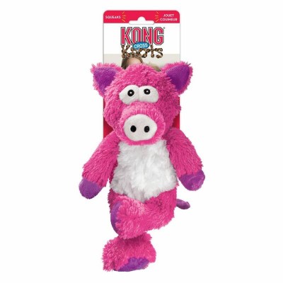 Kong Dog Toy Cross Knots Pig Medium/Large