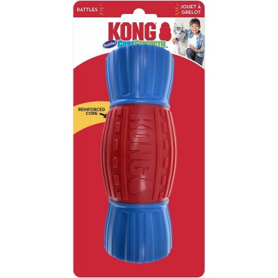 Kong Dog Toy CoreStrength Rattlez Dumbbell Large