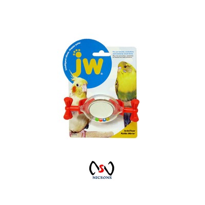 JW Bird Toy ActiviToy Rattle Mirror
