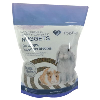 Topflite Super Premium Rabbits & Guinea Pigs Nuggets Food 3kg