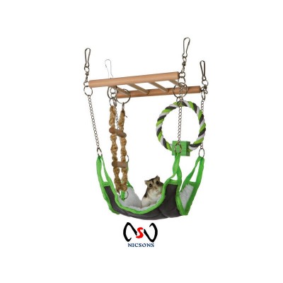 Trixie Suspension Bridge With Hammock Bed for Hamsters Mice