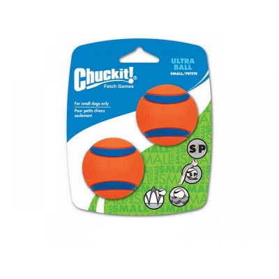 Chuckit Ultra Ball Dog Toy Small 2pk